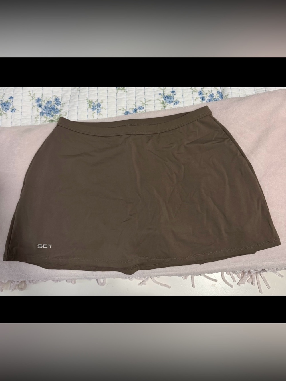 Set Active Small Women’s Brown Athletic Skort